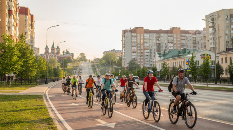 Как организовать городской велопробег в Уфе